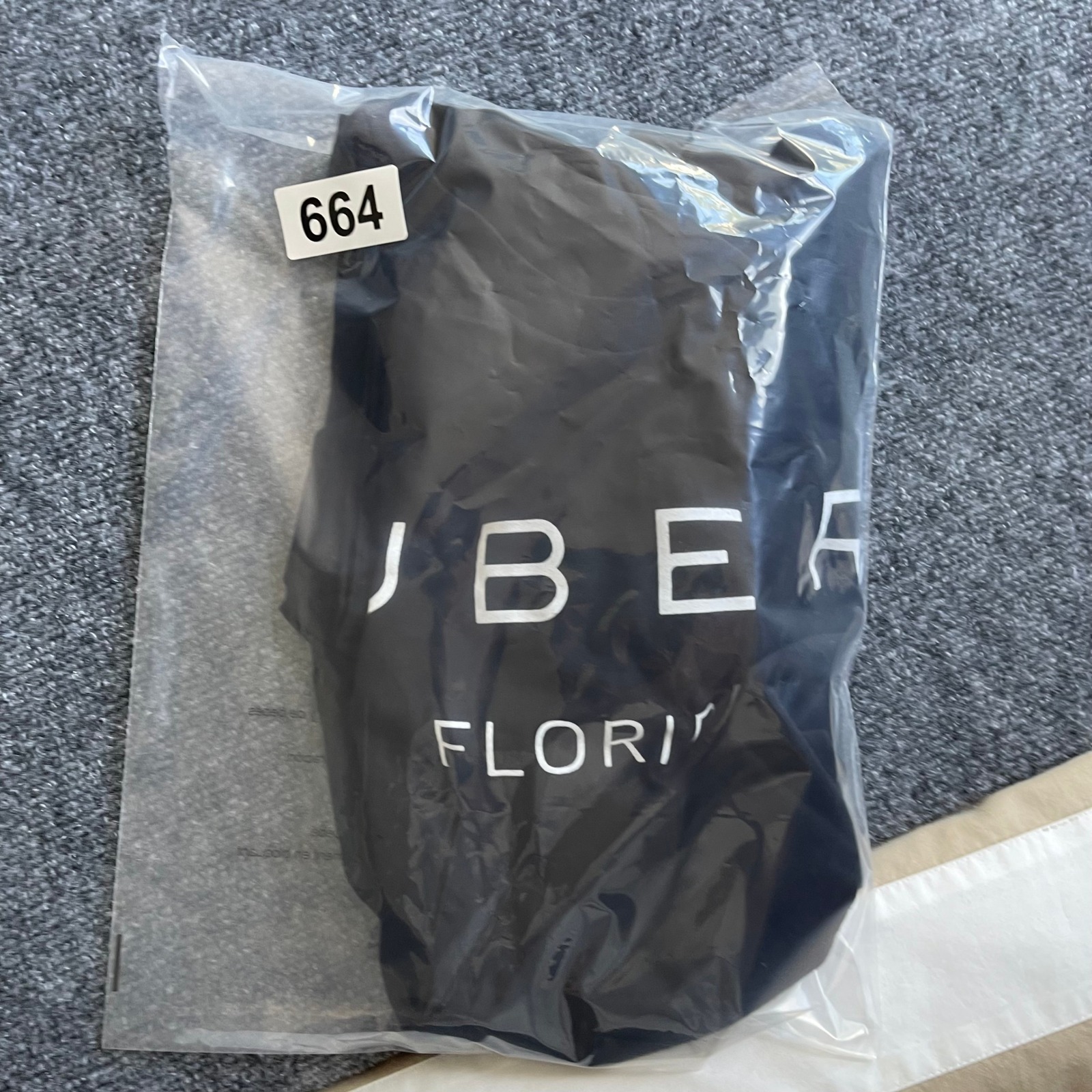 Uber Florida Graphic T-Shirt Mens Large Black Short Sleeve Cotton Promo Tee — image 6 of 6